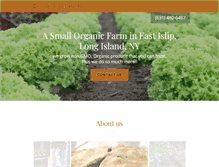 Tablet Screenshot of organicstodayfarms.com